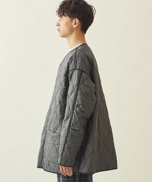 info. BEAUTY&YOUTH（インフォビューティアンドユース）の「【WEB限定】＜info. BEAUTY&YOUTH＞ キルティング バルーン ライナー コート（その他アウター・メンズ・ブラック/ゴールド/オリーブ・L/S/M）」の15枚目の写真