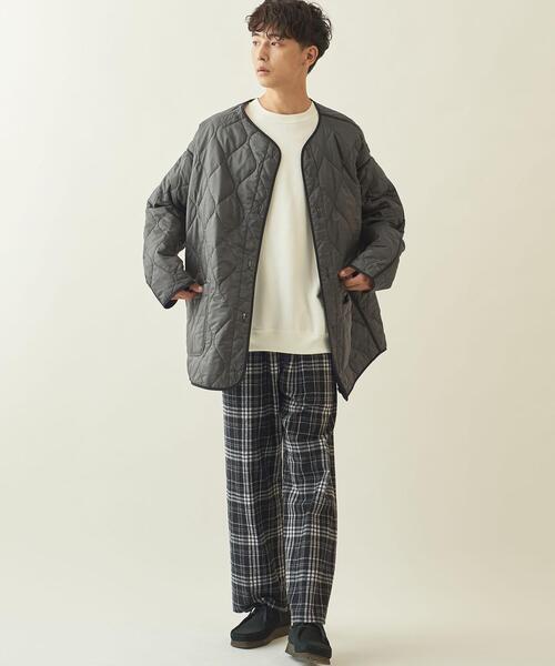 info. BEAUTY&YOUTH（インフォビューティアンドユース）の「【WEB限定】＜info. BEAUTY&YOUTH＞ キルティング バルーン ライナー コート（その他アウター・メンズ・ブラック/ゴールド/オリーブ・L/S/M）」の20枚目の写真