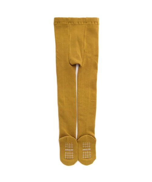 Ampersand（アンパサンド）の「/シンプルリブタイツ（タイツ/ストッキング・キッズ・ブラウン/ピンク/ミント/マスタード/ネイビー・100/120/140/110/80/90）」の10枚目の写真