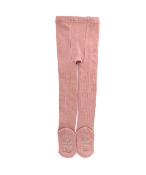 Ampersand（アンパサンド）の「/シンプルリブタイツ（タイツ/ストッキング・キッズ・ブラウン/ピンク/ミント/マスタード/ネイビー・100/120/140/110/80/90）」の12枚目の写真