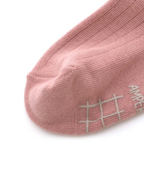 Ampersand（アンパサンド）の「/シンプルリブタイツ（タイツ/ストッキング・キッズ・ブラウン/ピンク/ミント/マスタード/ネイビー・100/120/140/110/80/90）」の15枚目の写真