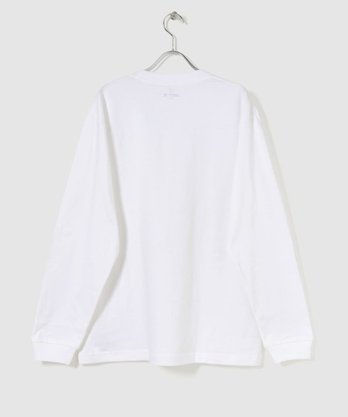HANES（ヘインズ）の「Hanes　BEEFY LONG SLEEVE T-SHIRT（Tシャツ/カットソー・メンズ・ホワイト・MEDIUM/LARGE/X-LARGE）」の10枚目の写真