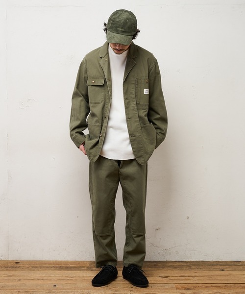 CIAOPANIC TYPY（チャオパニックティピー）の「【3/2WORKS/スリーツーワークス】ワークスカバーオール（カバーオール・メンズ・カーキ/キャメル・M/L）」の18枚目の写真