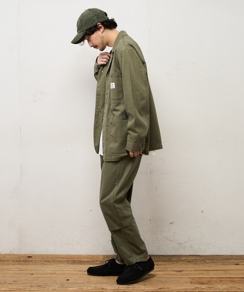 CIAOPANIC TYPY（チャオパニックティピー）の「【3/2WORKS/スリーツーワークス】ワークスカバーオール（カバーオール・メンズ・カーキ/キャメル・M/L）」の21枚目の写真