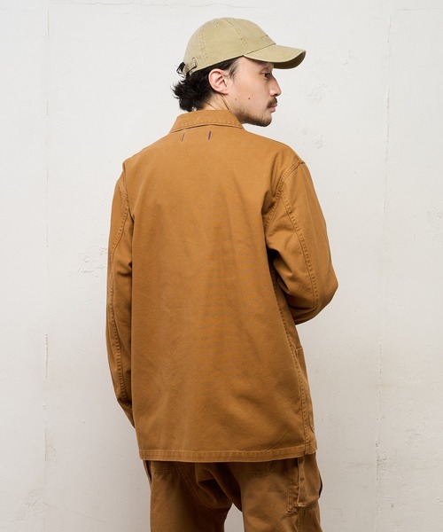 CIAOPANIC TYPY（チャオパニックティピー）の「【3/2WORKS/スリーツーワークス】ワークスカバーオール（カバーオール・メンズ・カーキ/キャメル・M/L）」の16枚目の写真