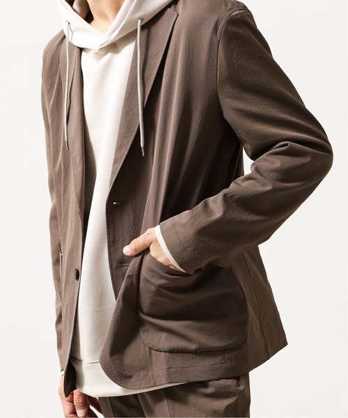 オクタ ワルツ ツイル 2B ジャケット【セットアップ着用可】（テーラードジャケット）｜EDIFICE（エディフィス）の通販｜BAYCREW'S  STORE エディフィス/EDIFICE SOLOTEX 2Bテーラードジャケット 46