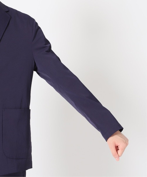 417 EDIFICE(フォーワンセブンエディフィス)の「◆SOLOTEX / ソロテックス シャツジャケット(テーラードジャケット・メンズ・ネイビー/ブラウン・SMALL/MEDIUM/LARGE/X-LARGE)」の19枚目の写真