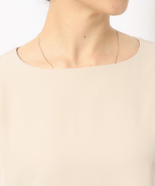 SHOO・LA・RUE（シューラルー）の「◆【S-3L】ダブルクロスチュニック（チュニック・レディース・ブラック系1/ベージュ系その他5・01/02/03/04/05）」の16枚目の写真