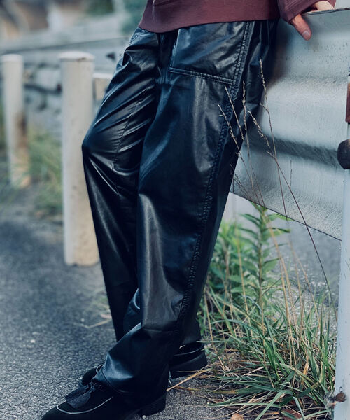 FREDY MAC（フレディーマック）の「【好評につきリピート＆新色追加！】【FREDYMAC/フレディマック】ベイカーシェフパンツ（その他パンツ・メンズ・ブラック/サックスブルー/イエロー/アイボリー/ブラック系その他/ベージュ系その他/パープル系その他/レンガ/マスタード/オリーブ・SMALL/MEDIUM/LARGE）」の4枚目の写真