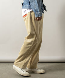 FREDY MAC | 【FREDYMAC/フレディマック】ベイカーシェフパンツ コーデュロイ/フェイクレザー(その他パンツ)