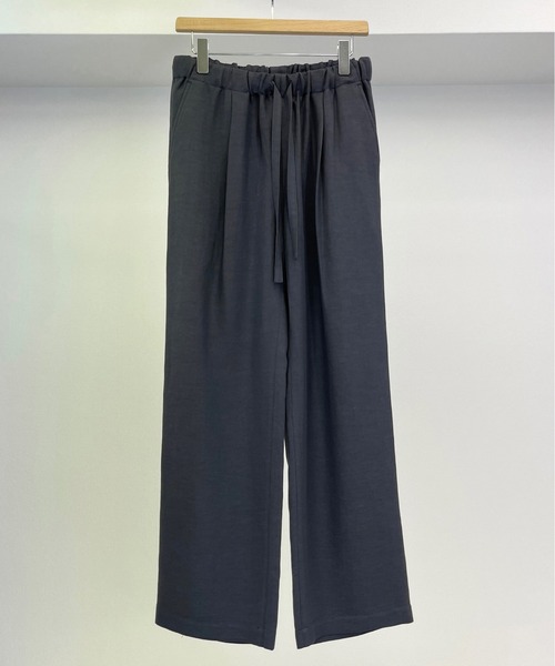 KIIT(キート)の「KIIT キート / RELAXING PANTS リラクシングパンツ イージーパンツ / KIM-P93-202(その他パンツ・メンズ・チャコールグレー/ストライプ/キャメル・1/3/2)」の2枚目の写真