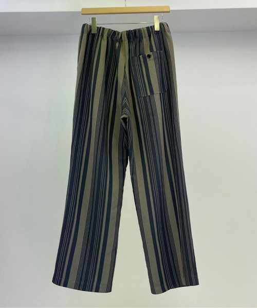 KIIT(キート)の「KIIT キート / RELAXING PANTS リラクシングパンツ イージーパンツ / KIM-P93-202(その他パンツ・メンズ・チャコールグレー/ストライプ/キャメル・1/3/2)」の5枚目の写真