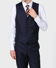 【タグ付き】PAUL SMITH ストライプ スーツベスト 花柄 未使用級 タグ付き】PAUL SMITH ストライプ スーツベスト 花柄 未使用級