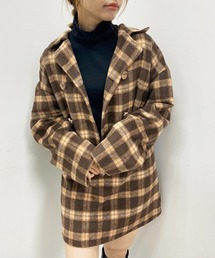 OLIVE des OLIVE | 【WEB限定】１枚で主役級なコーデが完成！おめかしチェックセットアップ(ワンピース)