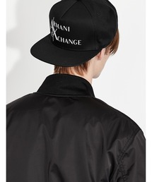 ARMANI EXCHANGE（アルマーニエクスチェンジ）の「【A|X アルマーニ エクスチェンジ】ロゴ　パネルキャップ（キャップ・メンズ）」