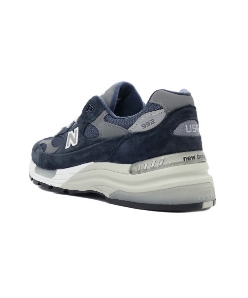 NEW BALANCE（ニューバランス）の「NEW BALANCE ニューバランス M992（スニーカー・メンズ・ネイビー・26.5cm/28.5cm/25.5cm/27.5cm/27cm）」の3枚目の写真
