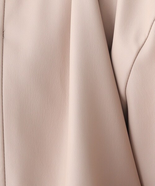 AG by aquagirl（エージーバイアクアガール）の「◆シンセティックレザーボリュームスリーブジャケット【WEB限定サイズ】（ライダースジャケット・レディース・ブラック/ナチュラル・40/38/36）」の14枚目の写真