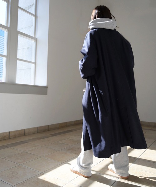 CANAL JEAN（キャナルジーン）の「arc(アーク) フリースミニパーカー（パーカー・レディース・ネイビー/グレー/イエロー/キナリ・38）」の13枚目の写真