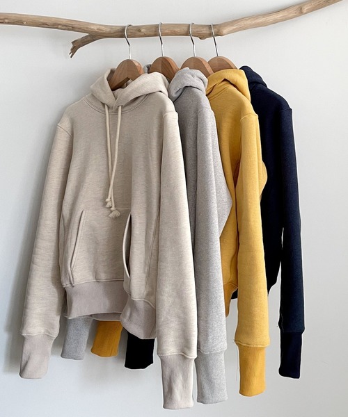 CANAL JEAN（キャナルジーン）の「arc(アーク) フリースミニパーカー（パーカー・レディース・ネイビー/グレー/イエロー/キナリ・38）」の20枚目の写真