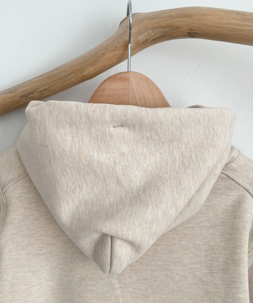 CANAL JEAN（キャナルジーン）の「arc(アーク) フリースミニパーカー（パーカー・レディース・ネイビー/グレー/イエロー/キナリ・38）」の21枚目の写真