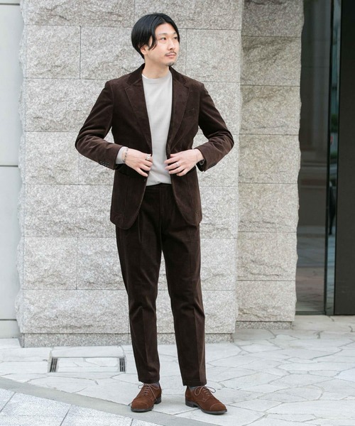 未使用に近い　トゥモローランド　イタリア製ビスコンティ　コーデュロイグルカパンツ LIFE STYLE TAILOR VISCONTIコーデュロイグルカパンツ