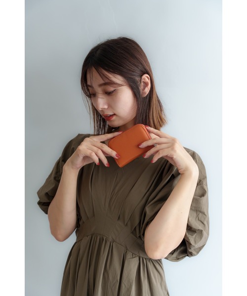 DEVICE（デバイス）の「パステルカラー ミニウォレット カードケース カードホルダー（財布・レディース・ブラック/グレー/ブルー/キャメル・FREE）」の12枚目の写真