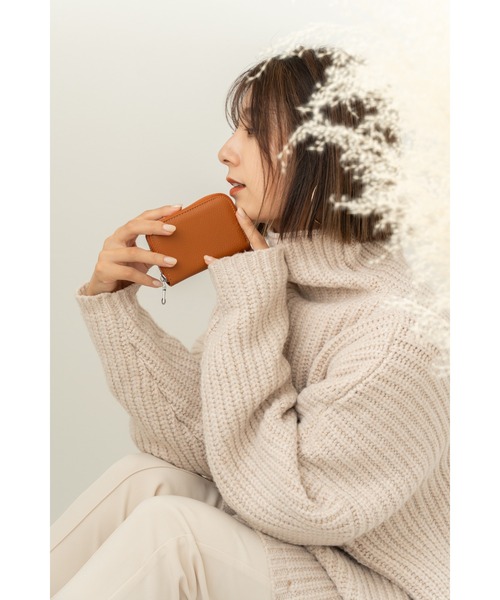 DEVICE（デバイス）の「パステルカラー ミニウォレット カードケース カードホルダー（財布・レディース・ブラック/グレー/ブルー/キャメル・FREE）」の13枚目の写真