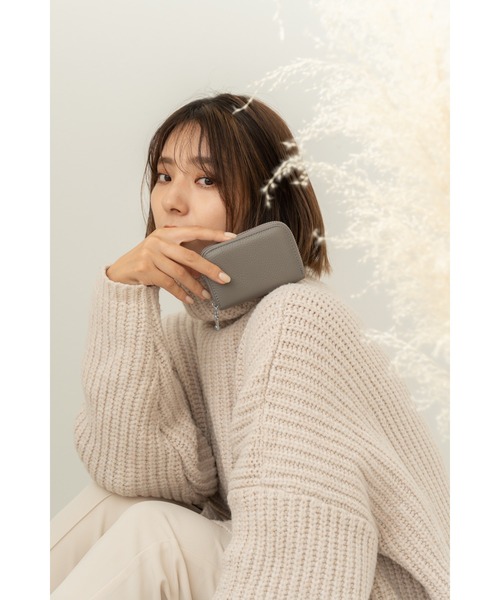 DEVICE（デバイス）の「パステルカラー ミニウォレット カードケース カードホルダー（財布・レディース・ブラック/グレー/ブルー/キャメル・FREE）」の21枚目の写真