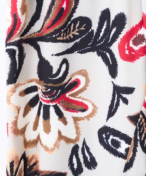 CIAOPANIC（チャオパニック）の「総柄ワイドイージーパンツ（その他パンツ・レディース・ブラック/ベージュ/ブラウン/チェック・FREE）」の17枚目の写真