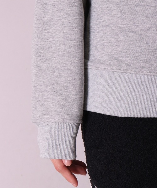 LUXE/R(ラグジュ)の「【ユニセックス】【LUXE/R】モノグラム & くまさん 刺繍 スウェット プルオーバー(RMS)(スウェット・メンズ・ホワイト×ブラック/ブラック×ホワイト/杢グレー・MEDIUM/LARGE)」の13枚目の写真