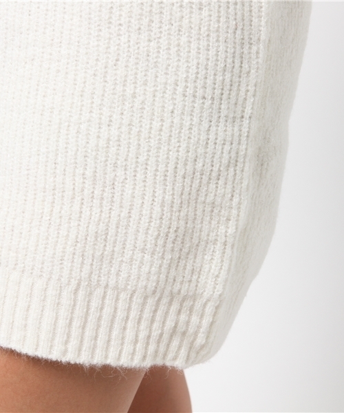 MOUSSY(マウジー)の「Looseturtle OPK(ワンピース・レディース・トップグレー/オフホワイト/ネイビー・FREE)」の9枚目の写真