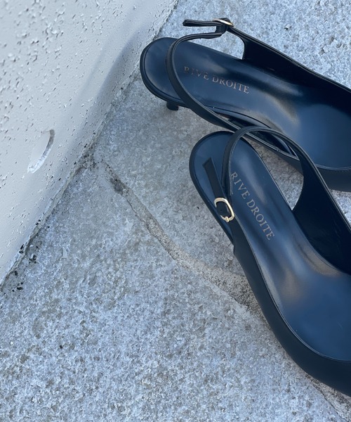 RIVE DROITE（リヴドロワ）の「バックストラップパンプス（パンプス・レディース・ブラック・38/36/37）」の5枚目の写真