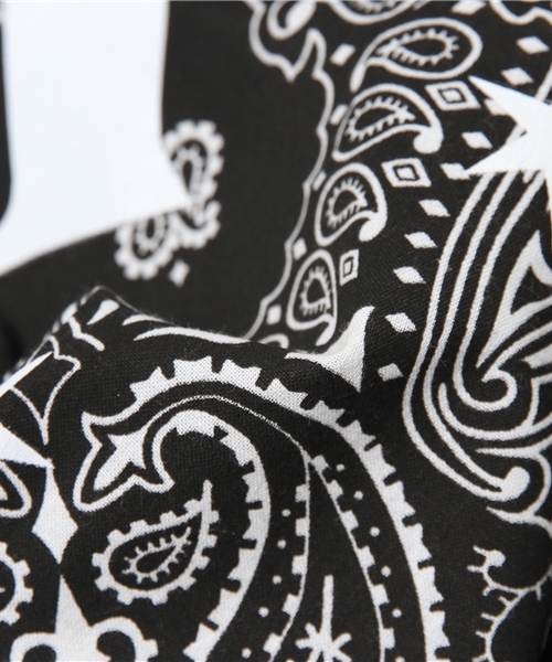 MYE-DO'（マイ・ドゥ）の「バンダナスカート”96”（スカート・メンズ・ホワイト/ブラック・FREE）」の7枚目の写真