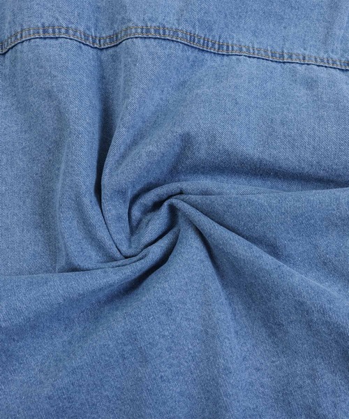 Amulet（アミュレット）の「デニム風ジャケット（デニムジャケット・レディース・ブルー・M/L/XL）」の17枚目の写真