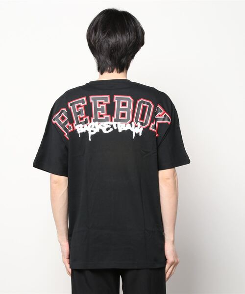 Reebok（リーボック）の「クラシックス バスケットボール ニット Tシャツ / CLASSICS BASKETBALL KNIT T-SHIRT（Tシャツ/カットソー・メンズ・ブラック/アイボリー・SMALL/MEDIUM/LARGE/X-LARGE/XX-LARGE/X-SMALL/XXX-LARGE）」の14枚目の写真