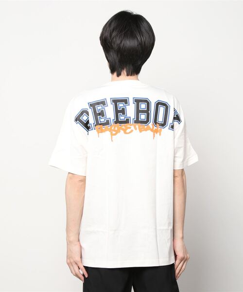 Reebok（リーボック）の「クラシックス バスケットボール ニット Tシャツ / CLASSICS BASKETBALL KNIT T-SHIRT（Tシャツ/カットソー・メンズ・ブラック/アイボリー・SMALL/MEDIUM/LARGE/X-LARGE/XX-LARGE/X-SMALL/XXX-LARGE）」の8枚目の写真