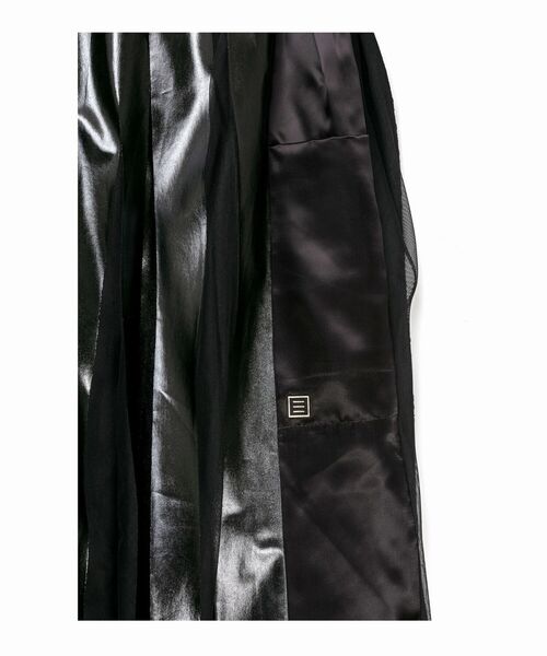 NAKAGAMI（ナカガミ）の「NAKAGAMI(ナカガミ) rubber print skirt/スカート/N03REG0001A（スカート・レディース・ホワイト/ブラック・1）」の5枚目の写真