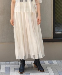 NAKAGAMI(ナカガミ) rubber print skirt/スカート/N03REG0001A