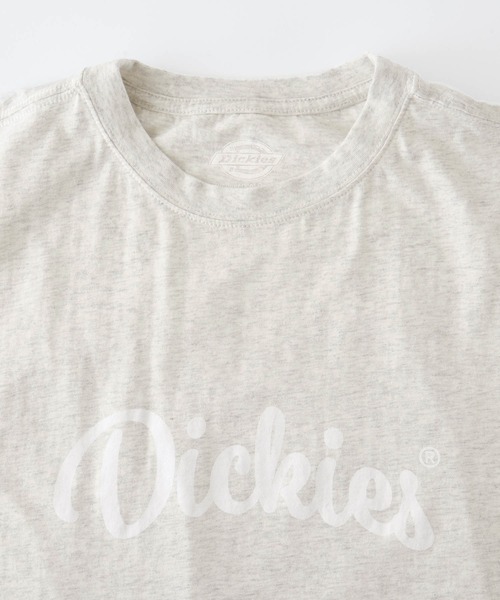 Dickies(ディッキーズ)の「Dickies/ディッキーズ オーバーサイズロゴプリントリブ コットンワンピース(ワンピース・レディース・ブラック/ブルー/オートミール・M)」の6枚目の写真