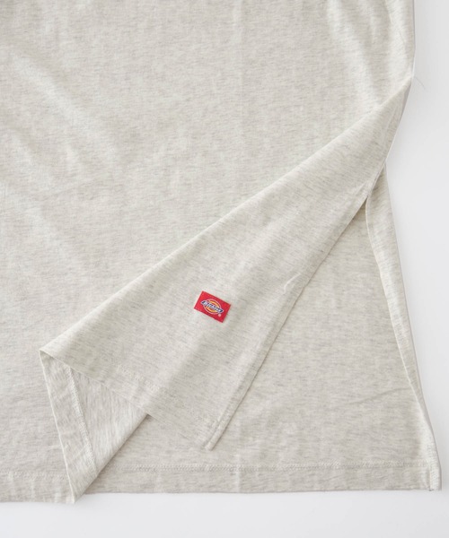 Dickies(ディッキーズ)の「Dickies/ディッキーズ オーバーサイズロゴプリントリブ コットンワンピース(ワンピース・レディース・ブラック/ブルー/オートミール・M)」の8枚目の写真