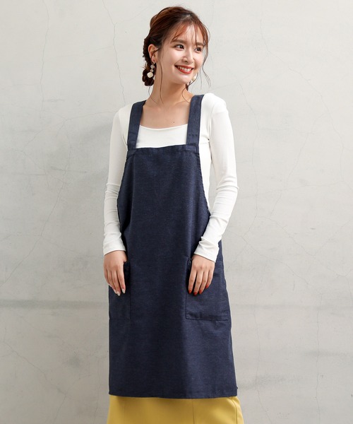 445.447.437ひろせ　エプロン エプロン [バッグクロス]（エプロン）｜ALTROSE（アルトローズ