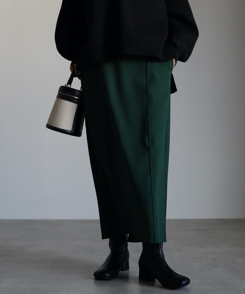 ap retro（アプレトロ）の「【ap retro】タイトロングスカート/ナロースカート（スカート・レディース・ブラック/アイボリー/グリーン/ブルー/レッド/モカ・FREE）」の18枚目の写真