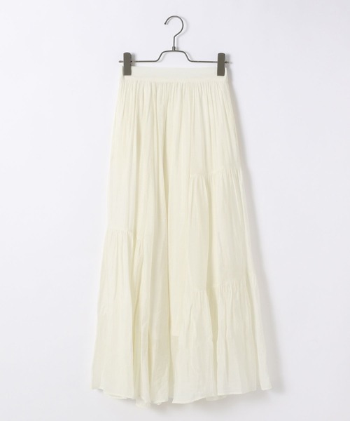 Heather（ヘザー）の「イレヘムギャザースカート 　274145（スカート・レディース・ブラック/グレー/アイボリー・FREE）」の8枚目の写真