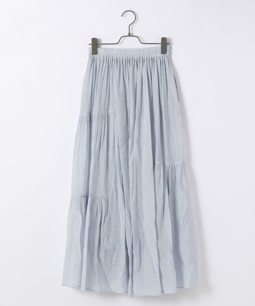 Heather（ヘザー）の「イレヘムギャザースカート 　274145（スカート・レディース・ブラック/グレー/アイボリー・FREE）」の7枚目の写真