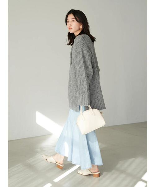 earth music&ecology(アースミュージックアンドエコロジー)の「ラウンドミニボストンバッグ*(トートバッグ・レディース・ブラック/ベージュ/アイボリー・FREE)」の16枚目の写真