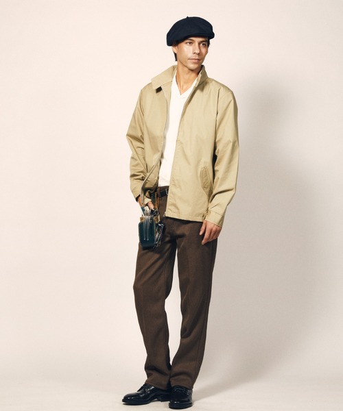 United Athle（ユナイテッドアスレ）の「【United Athle Works】T/C スウィングトップ（裏地付)(NEZ)（ミリタリージャケット・メンズ・ブラック/ベージュ/ネイビー・X-SMALL/SMALL/MEDIUM/LARGE/X-LARGE）」の8枚目の写真