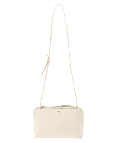 Legato Largo(レガートラルゴ)の「・別注Legato Largo 軽量ショルダーバッグ*(ショルダーバッグ・レディース・ブラック/グリーン/アイボリー・FREE)」の16枚目の写真