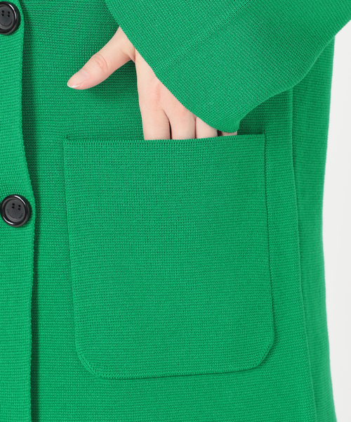 SLOBE IENA（スローブイエナ）の「ミラノリブノーカラー