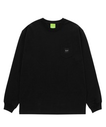 HUF（ハフ）の「BOX LOGO POCKET LS TEE / HUF ロングスリーブTシャツ ロンT（Tシャツ/カットソー）」