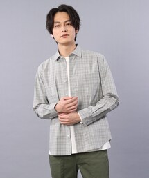TAKEO KIKUCHI | 【オンオフ兼用】カラーレイヤード チェック シャツ(シャツ/ブラウス)